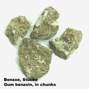 Benzoin in chunks